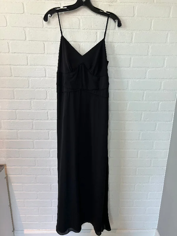 Black Dress Party Midi Banana Republic, Size M