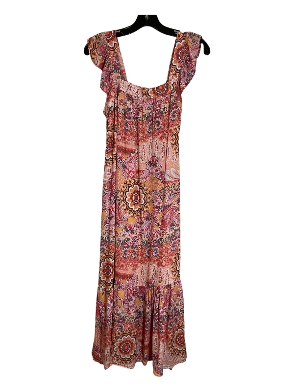 Dress Casual Maxi By Knox Rose In Multi-colored, Size: S