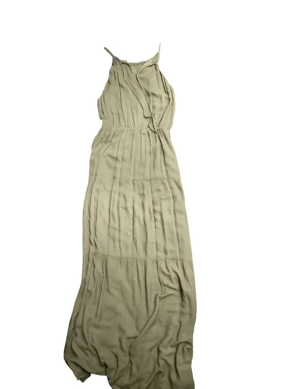 Green Dress Casual Maxi Loft, Size M