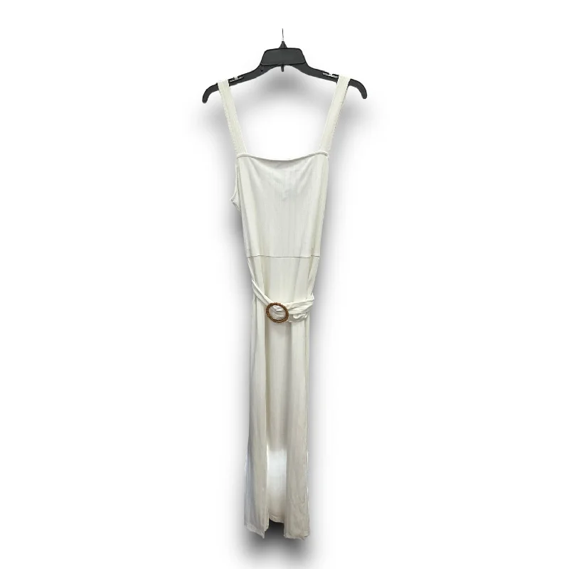 White Dress Casual Maxi Top Shop, Size L