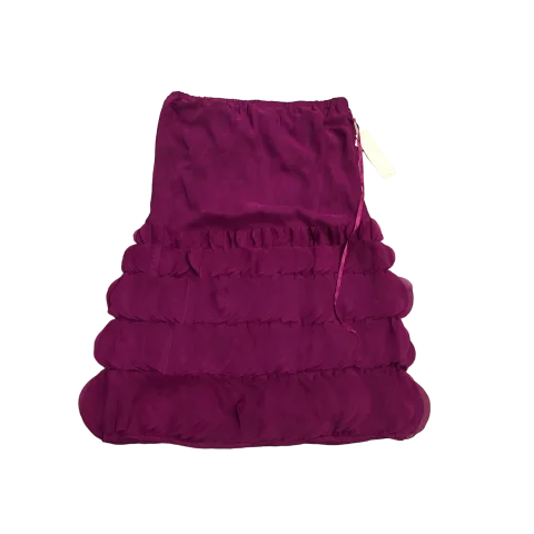 Skirt Mini & Short By Cmb In Purple, Size: M