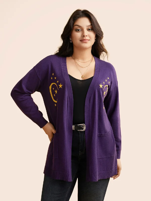 Supersoft Essentials Celestial Embroidered Cardigan